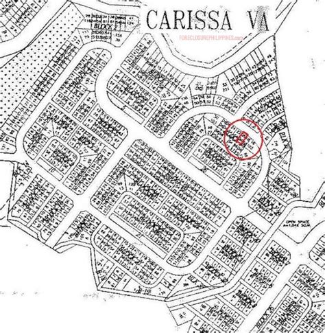 Carissa Homes Phase 6 Map .